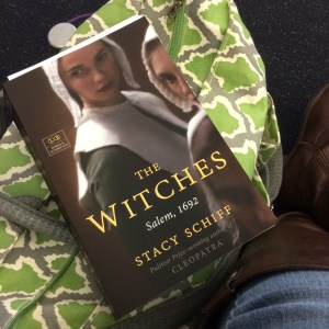 The Witches flying off to Ohio with me a few weeks ago. 